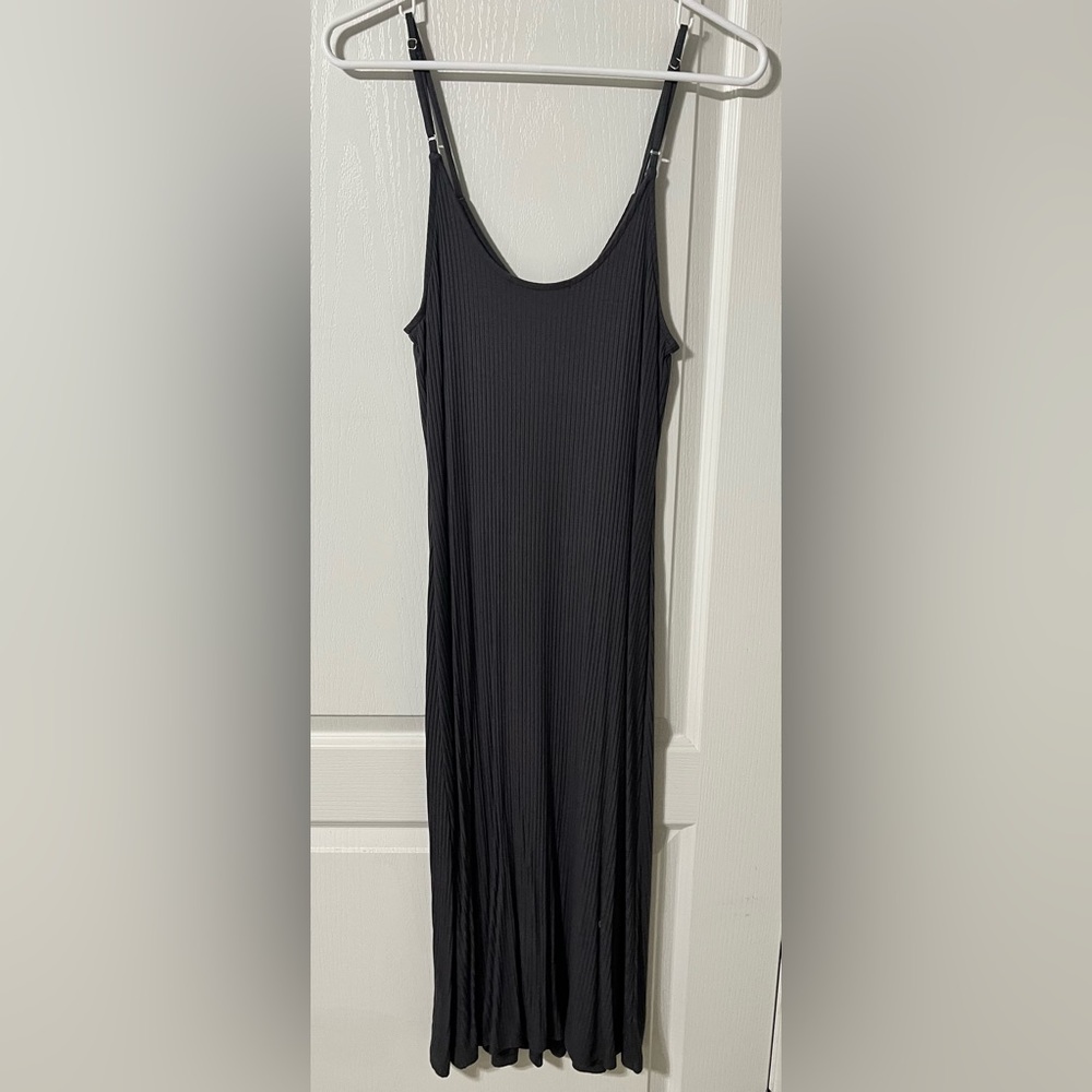 Loft Grey Ribbed Dress! - Picture 3 of 5